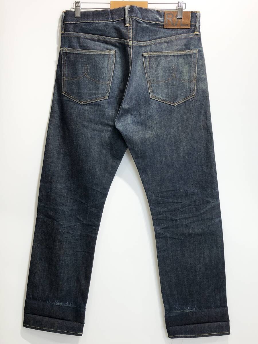 RRL ヴィンテージ ダメージ デニム ジーンズ 赤耳 セルビッチ RRL ヴィンテージ ダメージ デニム ジーンズ 赤耳 セルビッチ