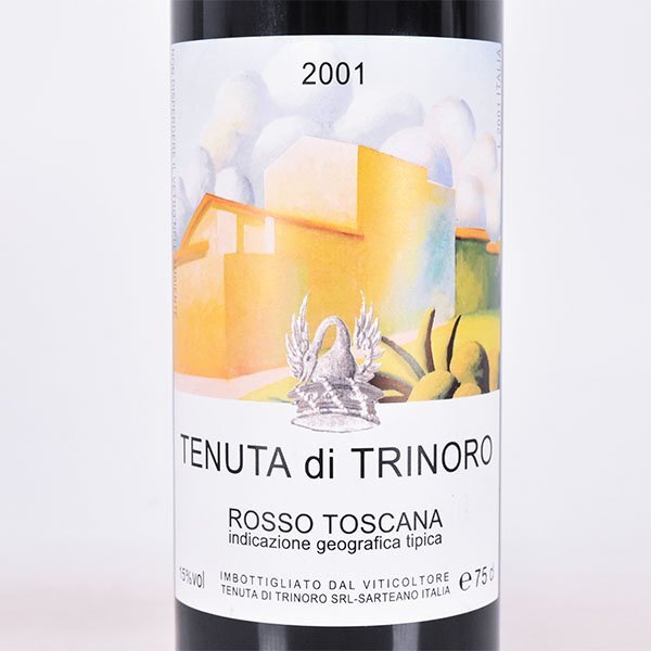 1円～★テヌータ ディ トリノーロ ロッソ ディ トスカーナ 2001年 赤 750ml 15% イタリア TENUTA di TRINORO J200323