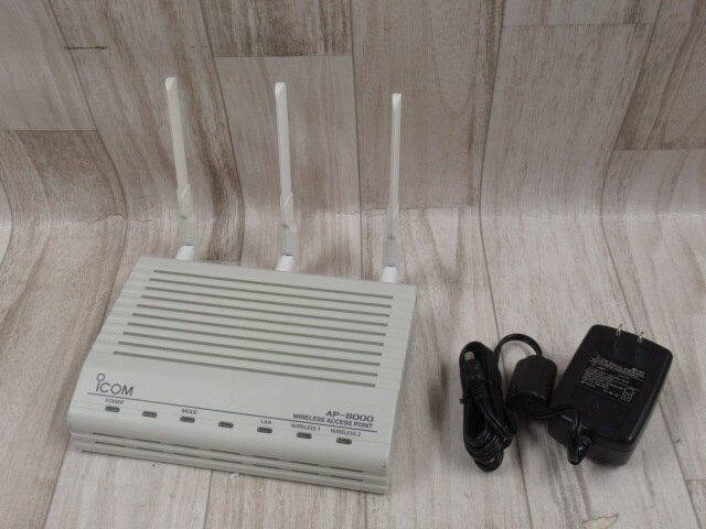 【中古】【AC付】 AP-8000 iCOM/アイコム PoE対応 ワイヤレスアクセスポイント 【ビジネスホン 業務用 電話機 本体】_画像1