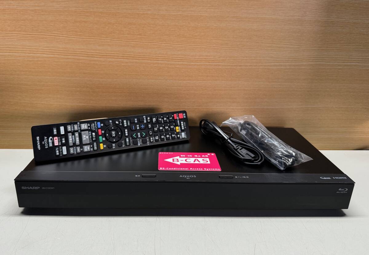 安心 整備済み 】 上位機 SHARP 【 2B-C10CW1】 1TB/12倍録画/外 安心 整備済み 】 上位機 SHARP 【 2B-C10CW1】 1TB/12倍録画/外