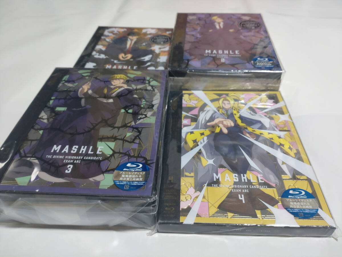 (中古) マッシュル-MASHLE- 神覚者候補選抜試験編 (完全生産限定版) Blu-ray 全4巻セット