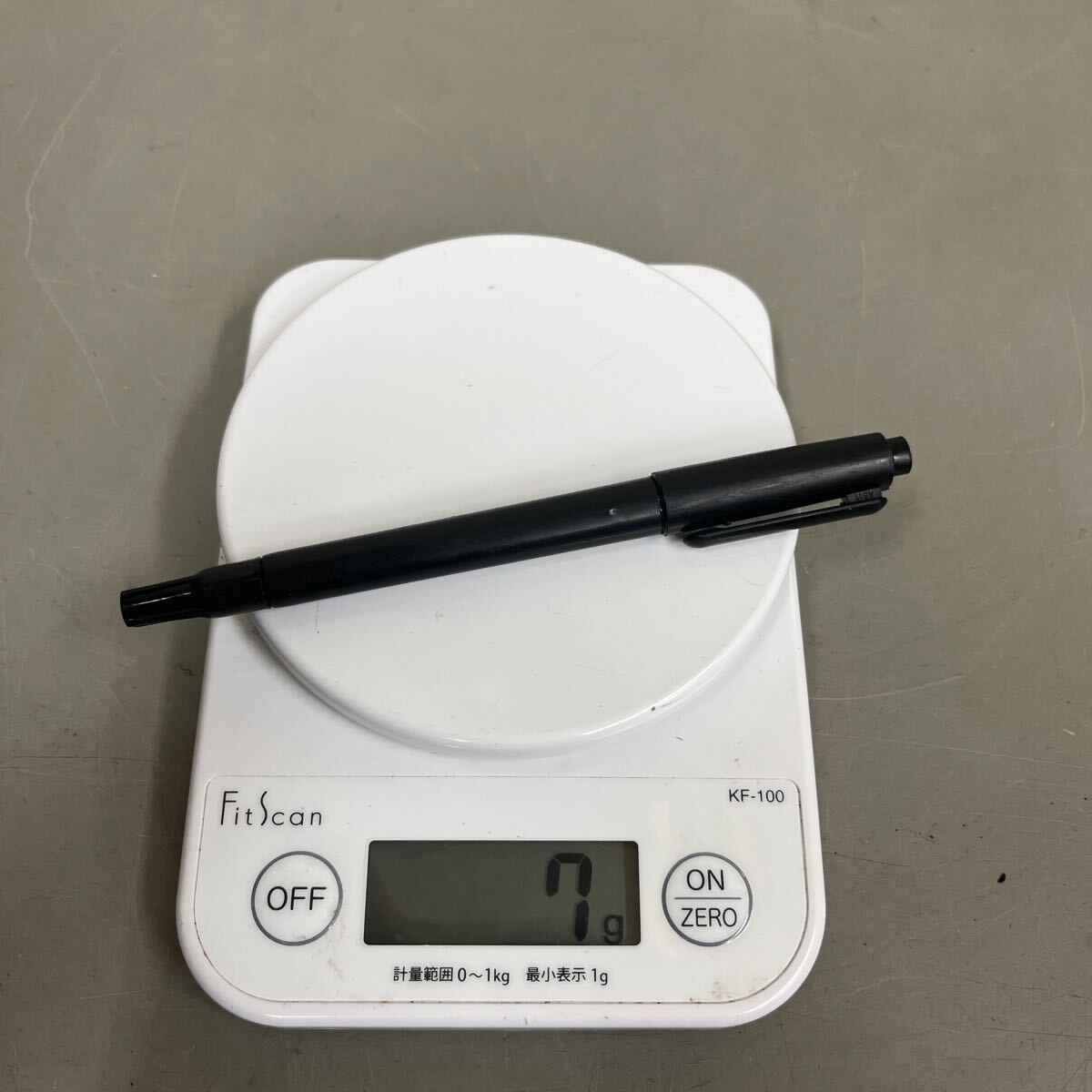 タニタ クッキングスケール キッチン はかり 料理 デジタル 1kg 1g単位 ホワイト KF-100 動作確認済む　本体のみ 管理番号:ZP100