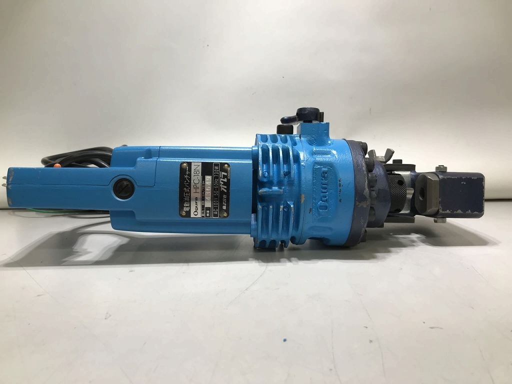 ☆Ogura オグラ 電動油圧式パンチャー HPC-18N ①☆中古☆|切断機 ☆Ogura オグラ 電動油圧式パンチャー HPC-18N ①☆中古☆|切断機
