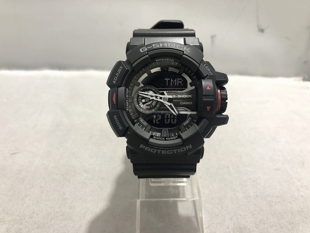 カシオ CASIO G-SHOCK クォーツ ブラック GA-400-1BJF