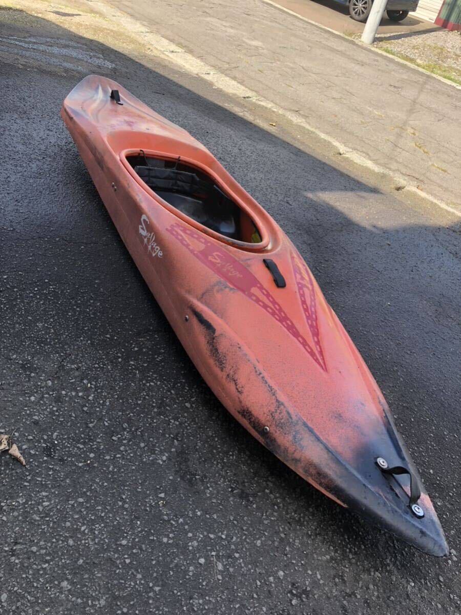 引取限定 中古リバーカヤック サベージデザイン フューリー 引取限定 中古リバーカヤック サベージデザイン フューリー