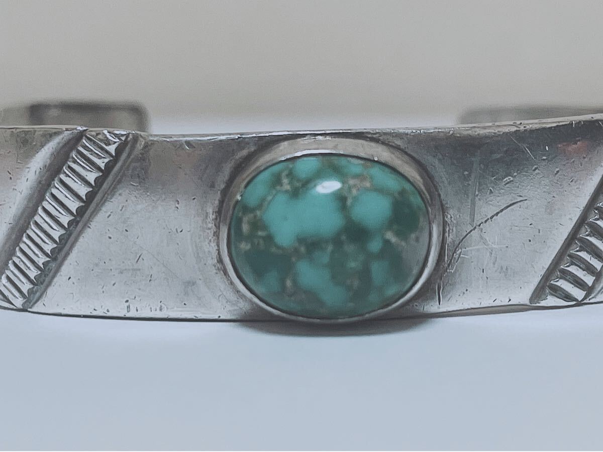 インディアンジュエリー　ナバホ族　デルバートゴードン　バングル e0197817c32a850bdf0d8a5357a48c