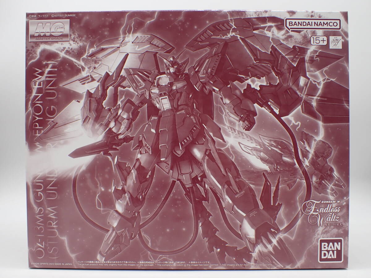 ha1015/35/34　未組立　バンダイ　新機動戦記ガンダムW 　MG　1/100 OZ-13MS　ガンダムエピオン EW　シュトゥルム・ウント・ドラング装備