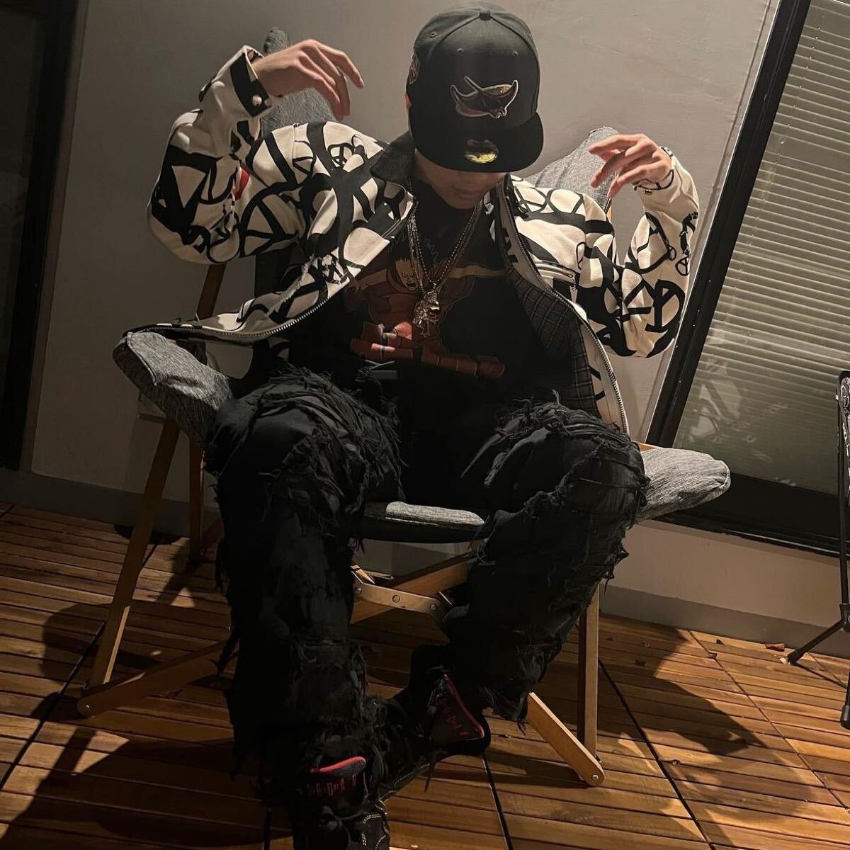 Innocence NYC】 DESTROY DENIM PANTS 30 イノセンス Innocence NYC】 DESTROY DENIM PANTS 30 イノセンス