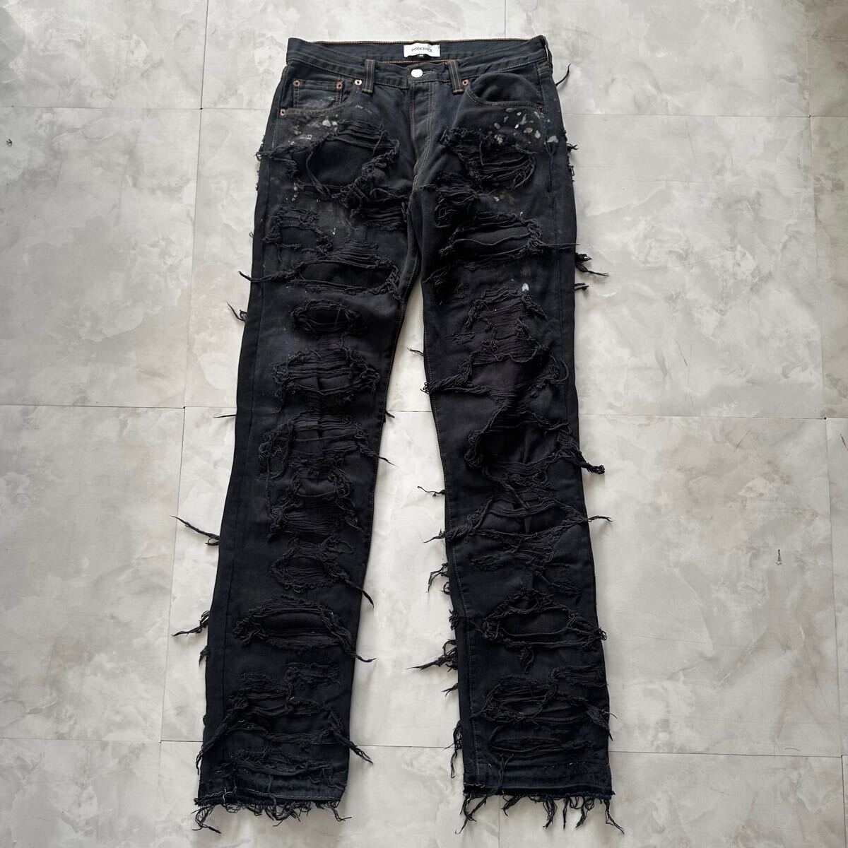 Innocence NYC】 DESTROY DENIM PANTS 30 イノセンス Innocence NYC】 DESTROY DENIM PANTS 30 イノセンス