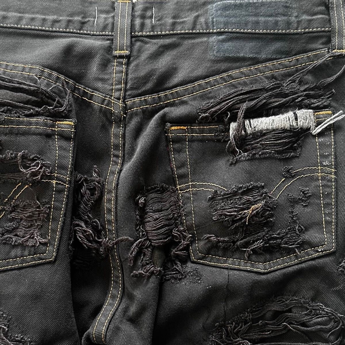 Innocence NYC】 DESTROY DENIM PANTS 30 イノセンス Innocence NYC】 DESTROY DENIM PANTS 30 イノセンス