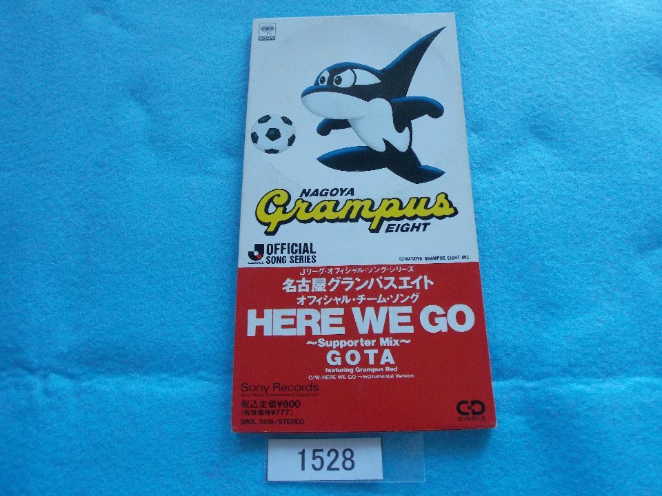 8cm/CD/GOTA Featuring Grampus RED/HERE WE GO /屋敷豪太 8cm/CD/GOTA Featuring Grampus RED/HERE WE GO /屋敷豪太