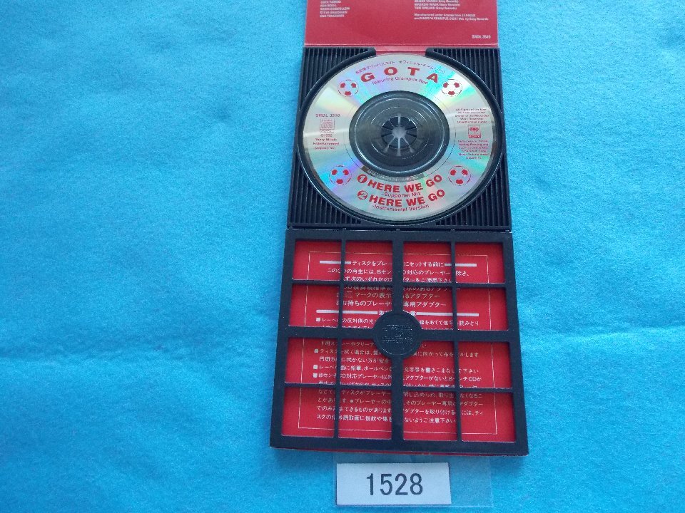 8cm/CD/GOTA Featuring Grampus RED/HERE WE GO /屋敷豪太 8cm/CD/GOTA Featuring Grampus RED/HERE WE GO /屋敷豪太