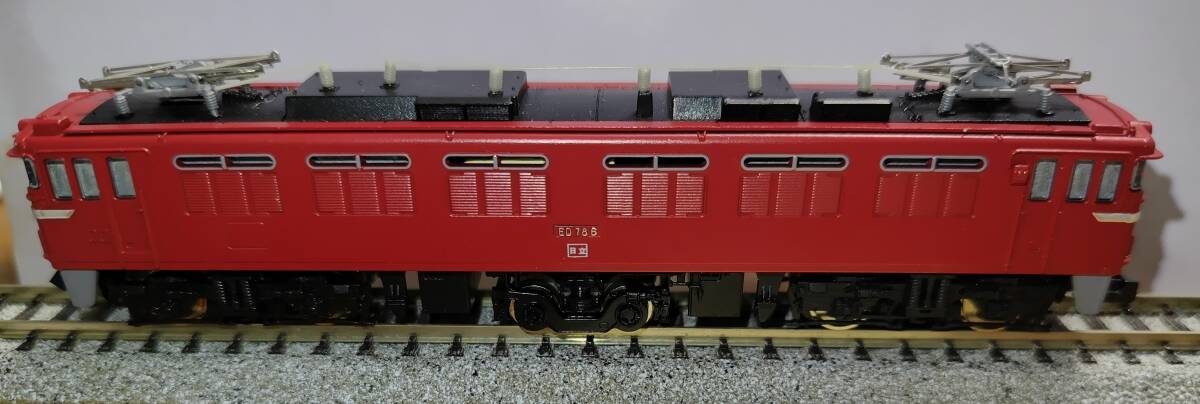 【ジャンク】マイクロエース ED78 6 交流電気機関車