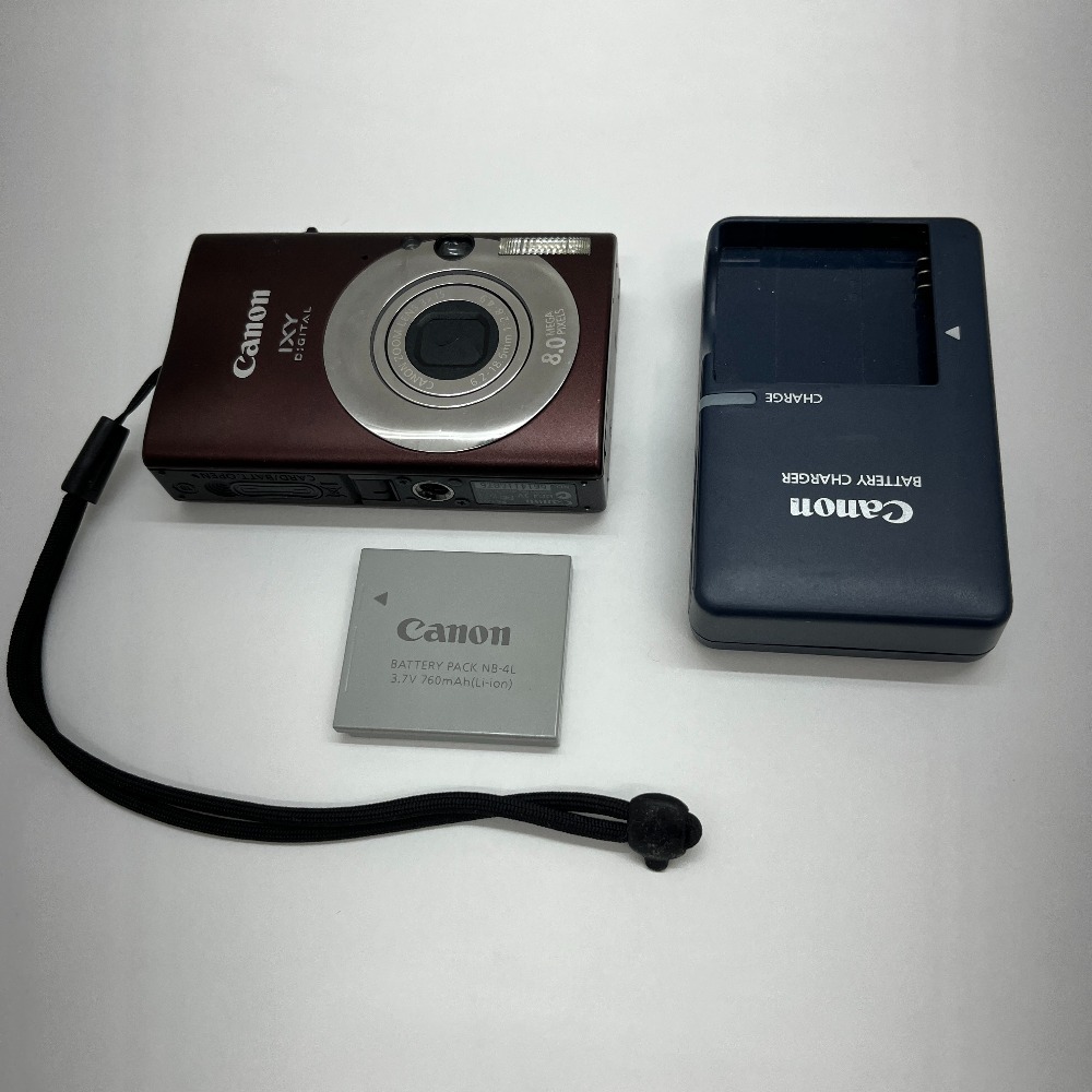 Canon IXY ブラウン デジタルカメラ　動作未確認 Canon IXY ブラウン デジタルカメラ動作未確認