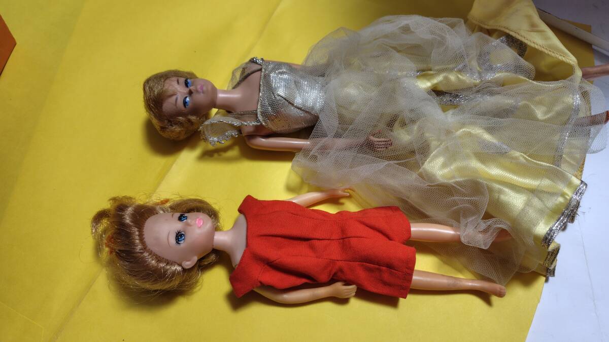 未使用品】 当時 リカちゃん人形 バービー人形& アンティーク 2 未使用品】 当時 リカちゃん人形 バービー人形& アンティーク 2