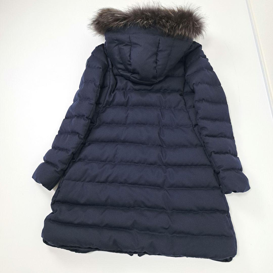 100%本物 ファー ダウンコート ラビアナ タトラス 美品 100%本物 ファー ダウンコート ラビアナ タトラス 美品