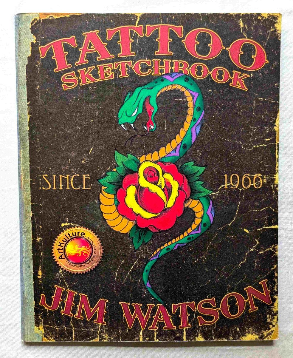タトゥー・デザイン ジム・ワトソン スケッチブック 洋書 Jim タトゥー・デザイン ジム・ワトソン スケッチブック 洋書 Jim