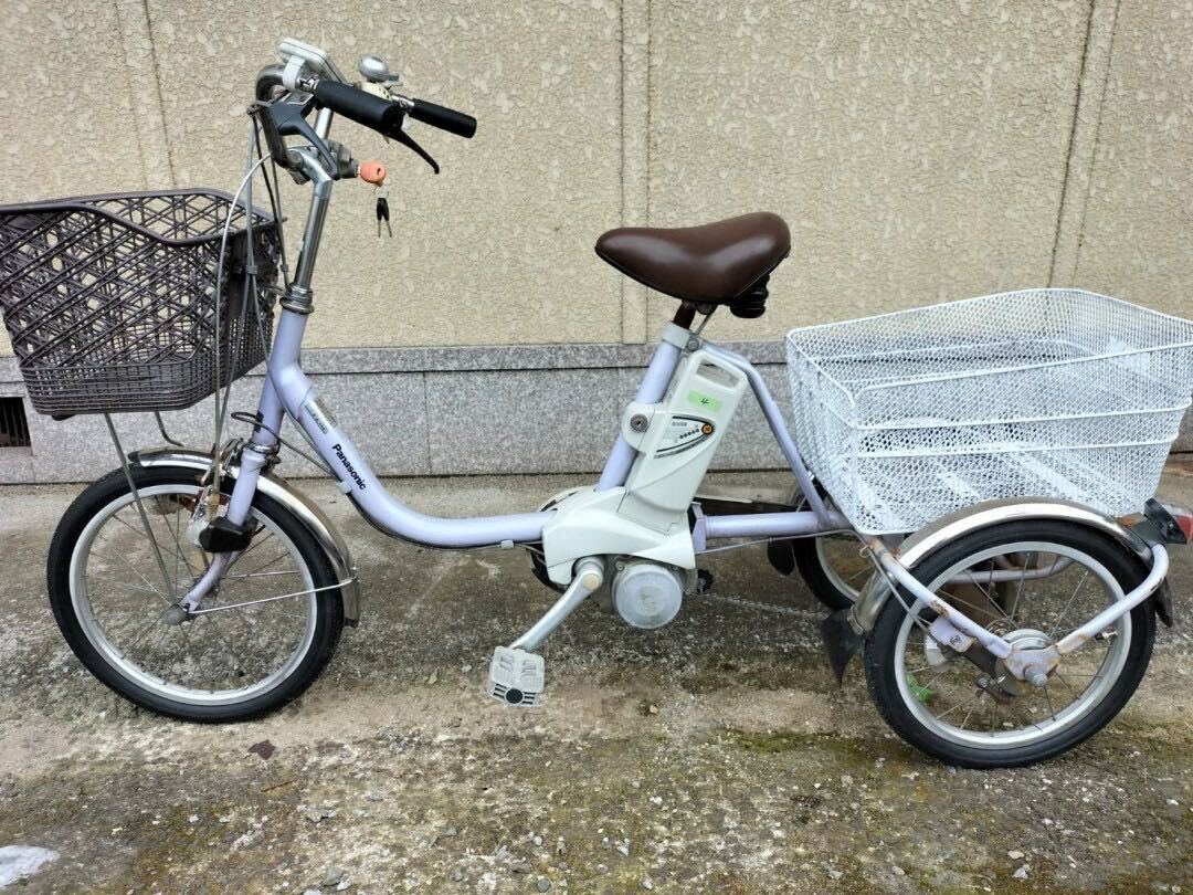 パナソニック 電動3輪自転車 かろやかライフ EB-BE-ENR836 美品 パナソニック 電動3輪自転車 かろやかライフ EB-BE-ENR836 美品