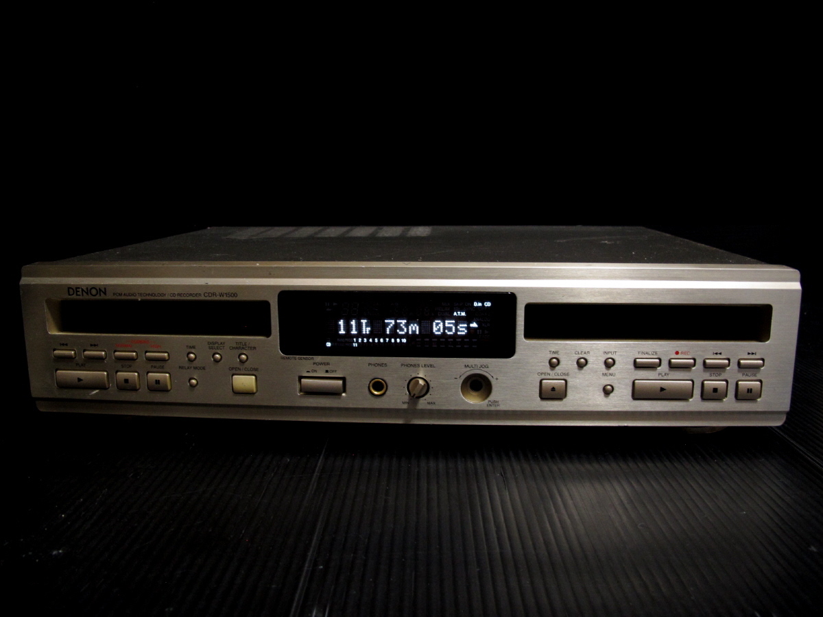 DENON CDレコーダー CDR-W1500