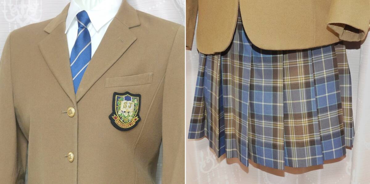 Y)I139 (中古) 山形県 米沢養護学校 (旧制服) 5点セット /特大 Y)I139 (中古) 山形県 米沢養護学校 (旧制服) 5点セット /特大