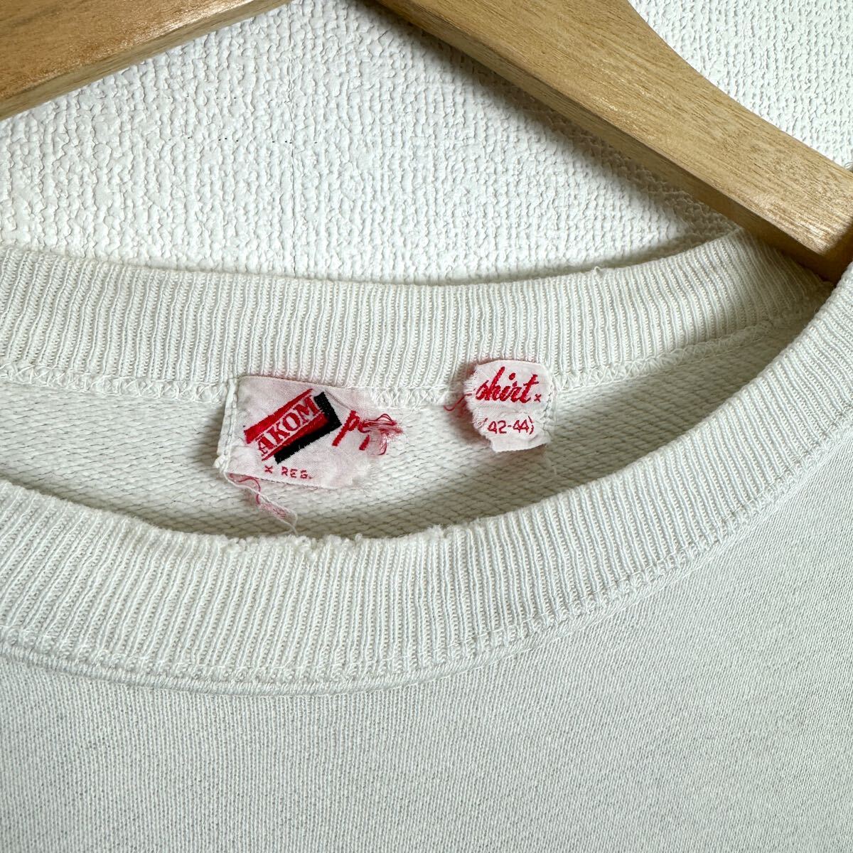 Yahoo!オークション - 50s AKOM pep-shirt sweat フリーダム Yahoo!オークション - 50s AKOM pep-shirt sweat フリーダム