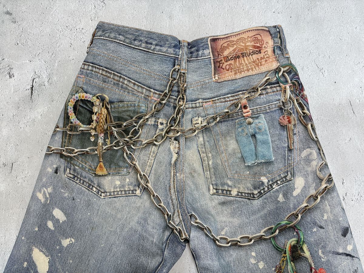 Acne Studios LOOSE FIT TROUSERS 1981M 44 ルーズフィット Acne Studios LOOSE FIT TROUSERS 1981M 44 ルーズフィット