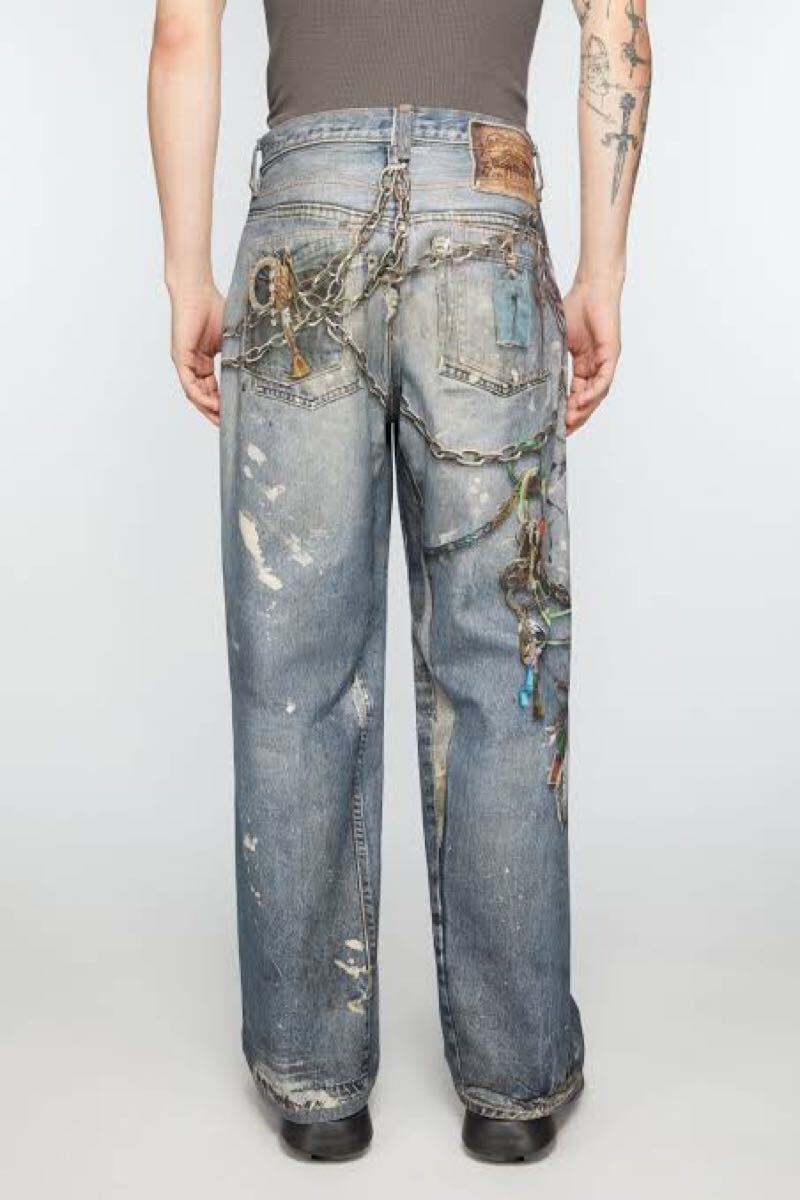 Acne Studios LOOSE FIT TROUSERS 1981M 44 ルーズフィット Acne Studios LOOSE FIT TROUSERS 1981M 44 ルーズフィット