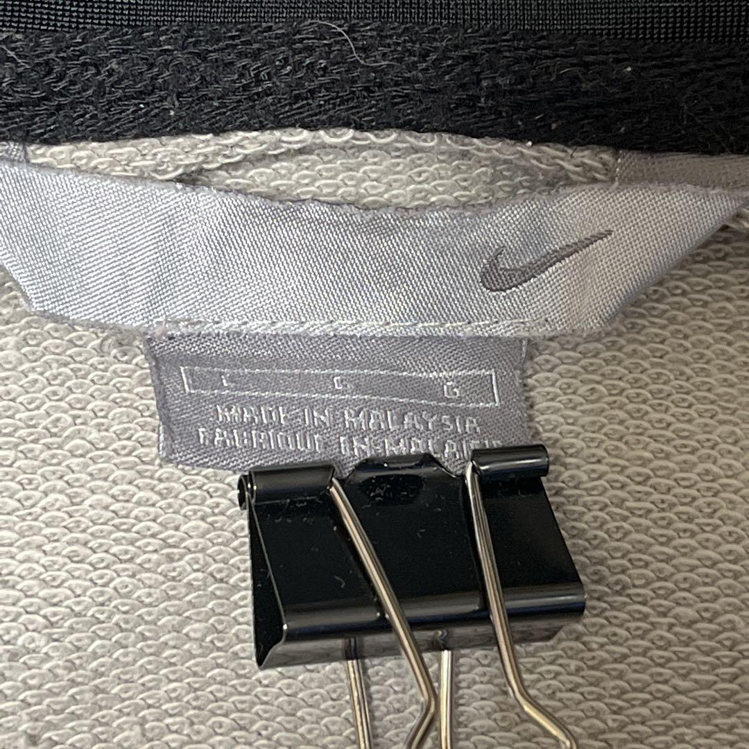 00's NIKE ナイキ ジャージパーカー L グレー トラック 00's NIKE ナイキ ジャージパーカー L グレー トラック