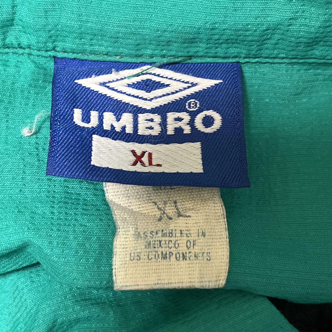 90's UMBRO アンブロ ハーフジップ アノラック ナイロン 90's UMBRO アンブロ ハーフジップ アノラック ナイロン