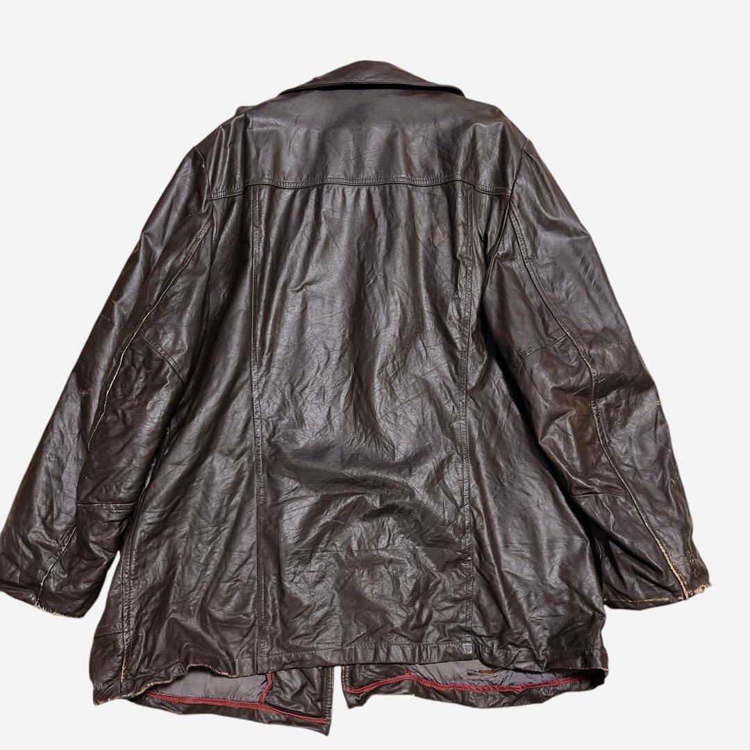 80's Sears シアーズ カナダ製 本革 カーコート レザー 80's Sears シアーズ カナダ製 本革 カーコート レザー