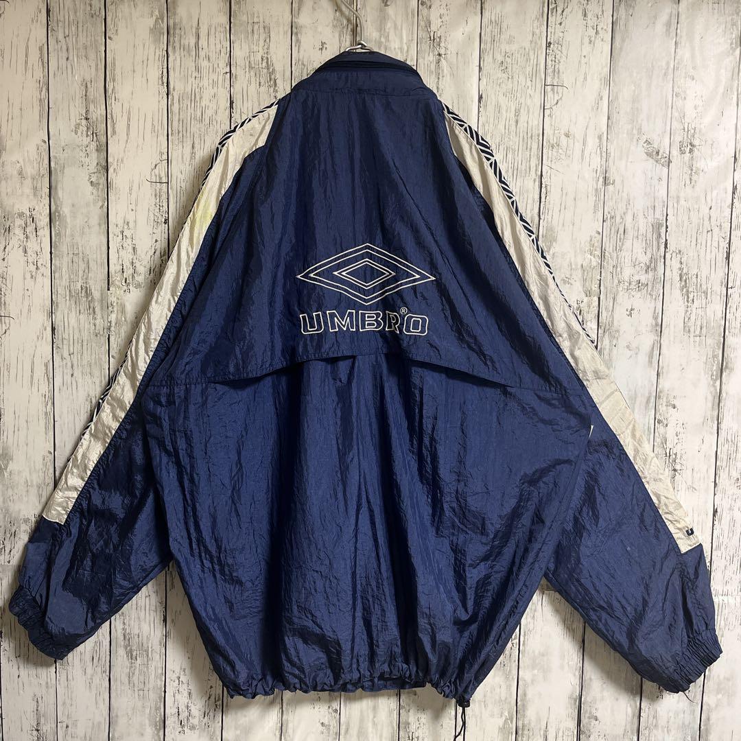 90's UMBRO アンブロ アノラックパーカー ナイロンジャケット XL 90's UMBRO アンブロ アノラックパーカー ナイロンジャケット XL