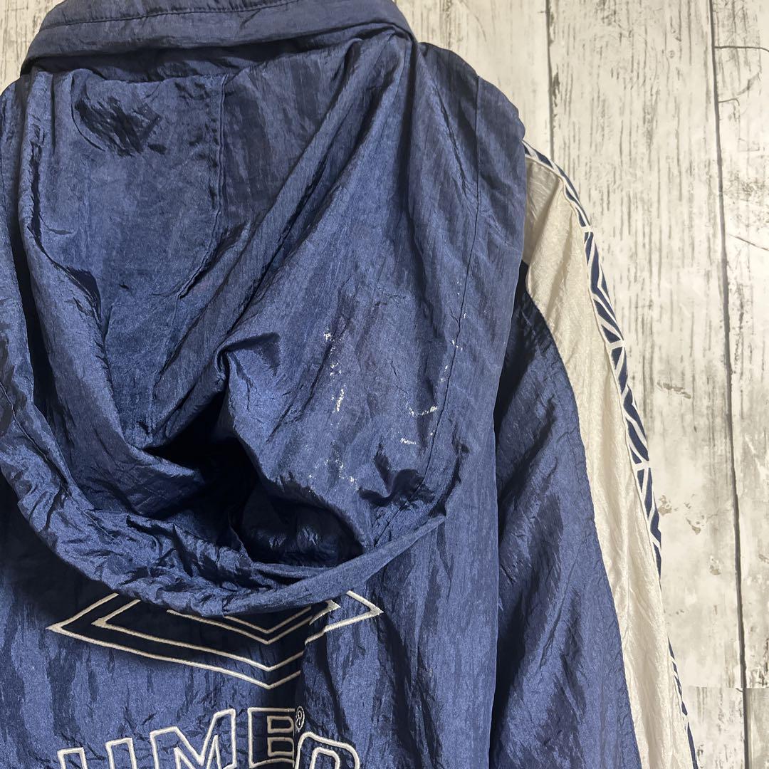 90's UMBRO アンブロ アノラックパーカー ナイロンジャケット XL 90's UMBRO アンブロ アノラックパーカー ナイロンジャケット XL