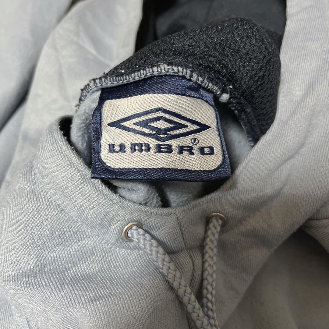 90's UMBRO アンブロ プルオーバーパーカー フーディー L相当 90's UMBRO アンブロ プルオーバーパーカー フーディー L相当