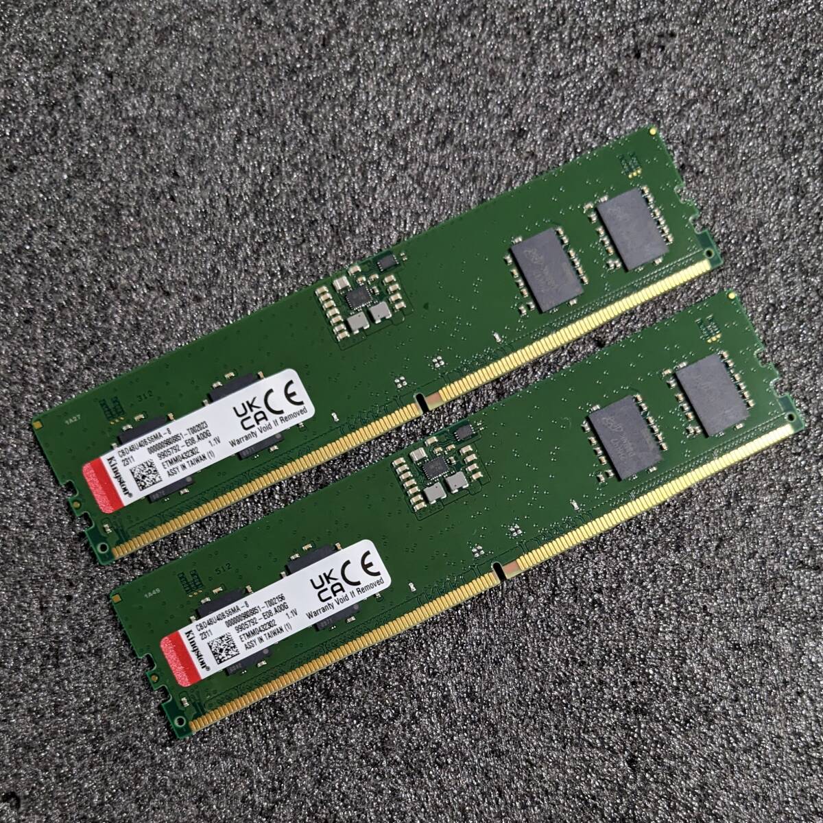 DDR5メモリ 16GB(8GB2枚組) Kingston CBD48U40BS6MA-8 [DDR5 DDR5メモリ 16GB(8GB2枚組) Kingston CBD48U40BS6MA-8 [DDR5