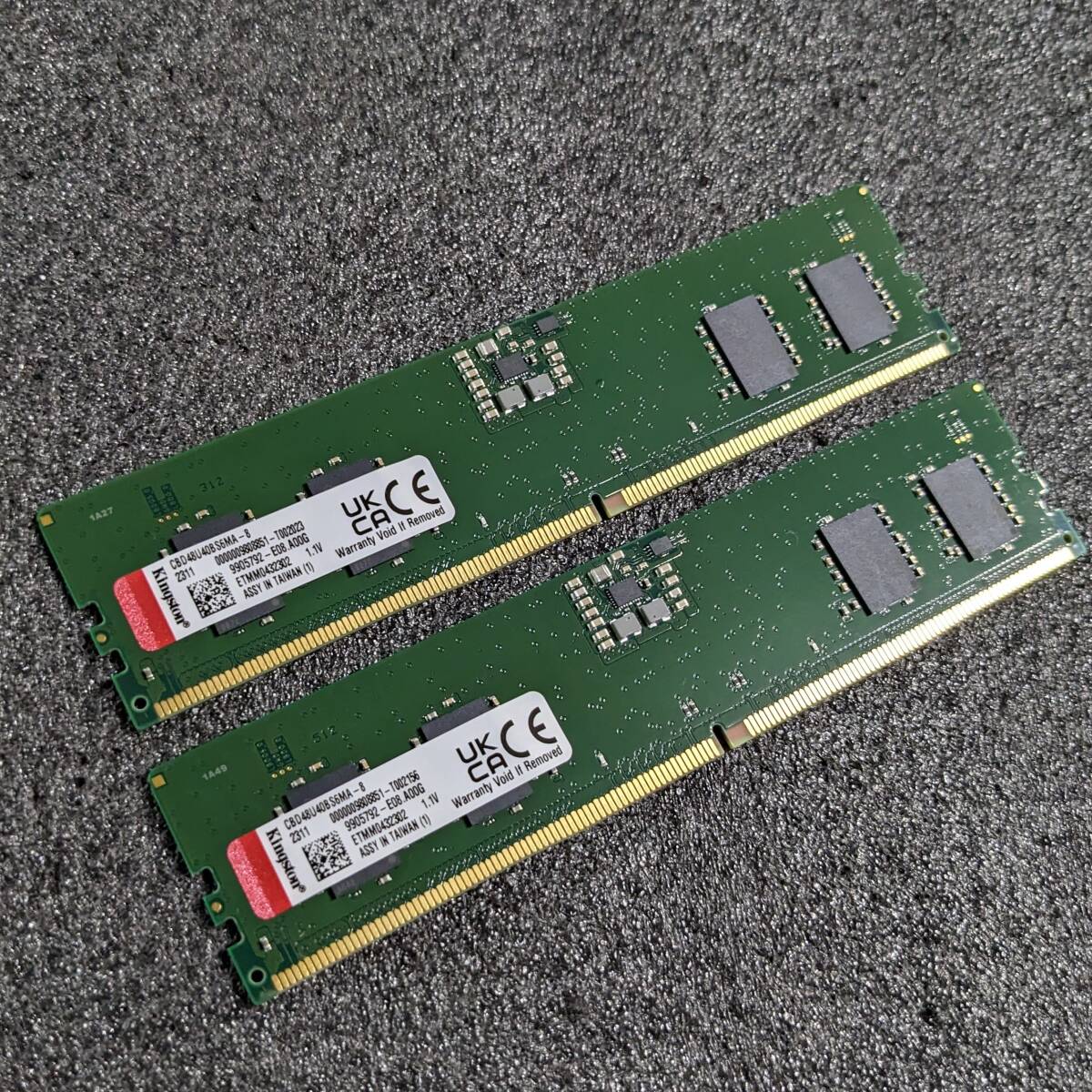 DDR5メモリ 16GB(8GB2枚組) Kingston CBD48U40BS6MA-8 [DDR5 DDR5メモリ 16GB(8GB2枚組) Kingston CBD48U40BS6MA-8 [DDR5