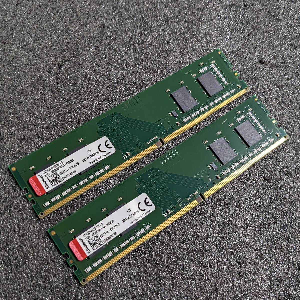 DDR4メモリ 16GB(8GB2枚組) Kingston CBD32D4U2S1ME-8 [DDR4 DDR4メモリ 16GB(8GB2枚組) Kingston CBD32D4U2S1ME-8 [DDR4