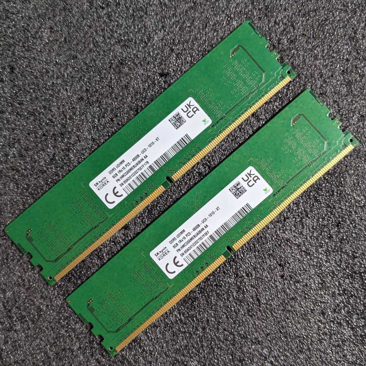 Yahoo!オークション - DDR5メモリ 16GB(8GB2枚組) SK hynix Yahoo!オークション - DDR5メモリ 16GB(8GB2枚組) SK hynix