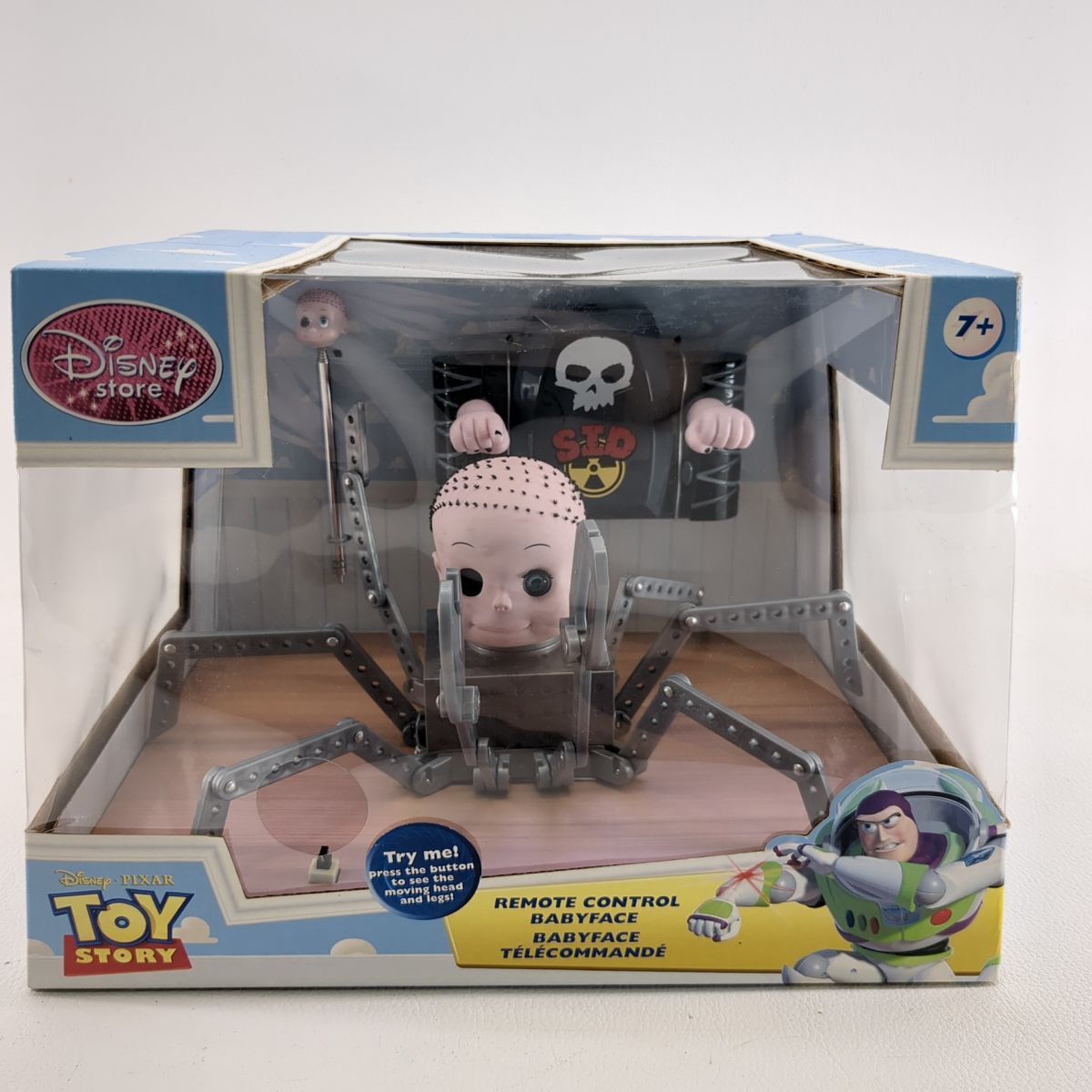 【未開封品】 Disney store ベビーフェイス ラジコン 色褪せ有　◆3102/掛川店