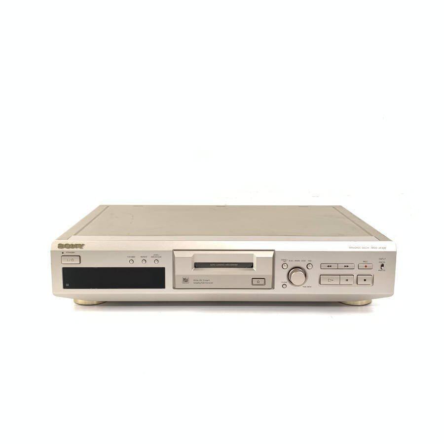 SONY ソニー MDS-JE330 MDデッキ [MD再生/録音操作確認済]◆動作品