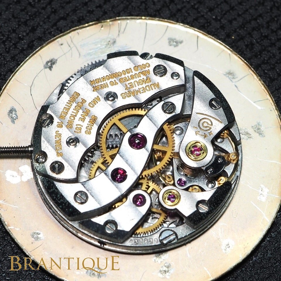 【パーツ取り 希少 純正パーツ】AUDEMARS PIGUET オーデマ・ピゲ 手巻き メンズ 腕時計 純正機械/文字盤/リューズ/風防/針