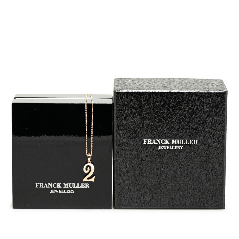  Franck Muller ta белка man колье e мой yu номер 2 колье K18PG розовое золото женский FRANCK MULLER [ б/у ]