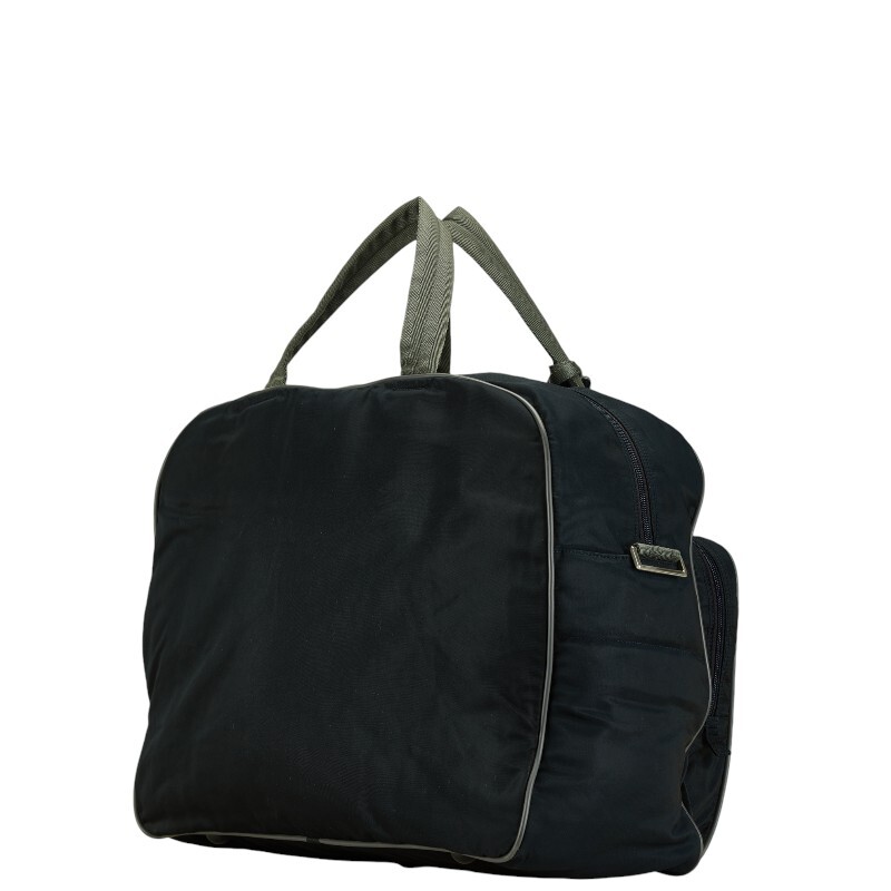 !_ Prada спорт сумка "Boston bag" сумка на плечо 2WAY 4V0369 черный хаки нейлон женский PRADA [ б/у ]