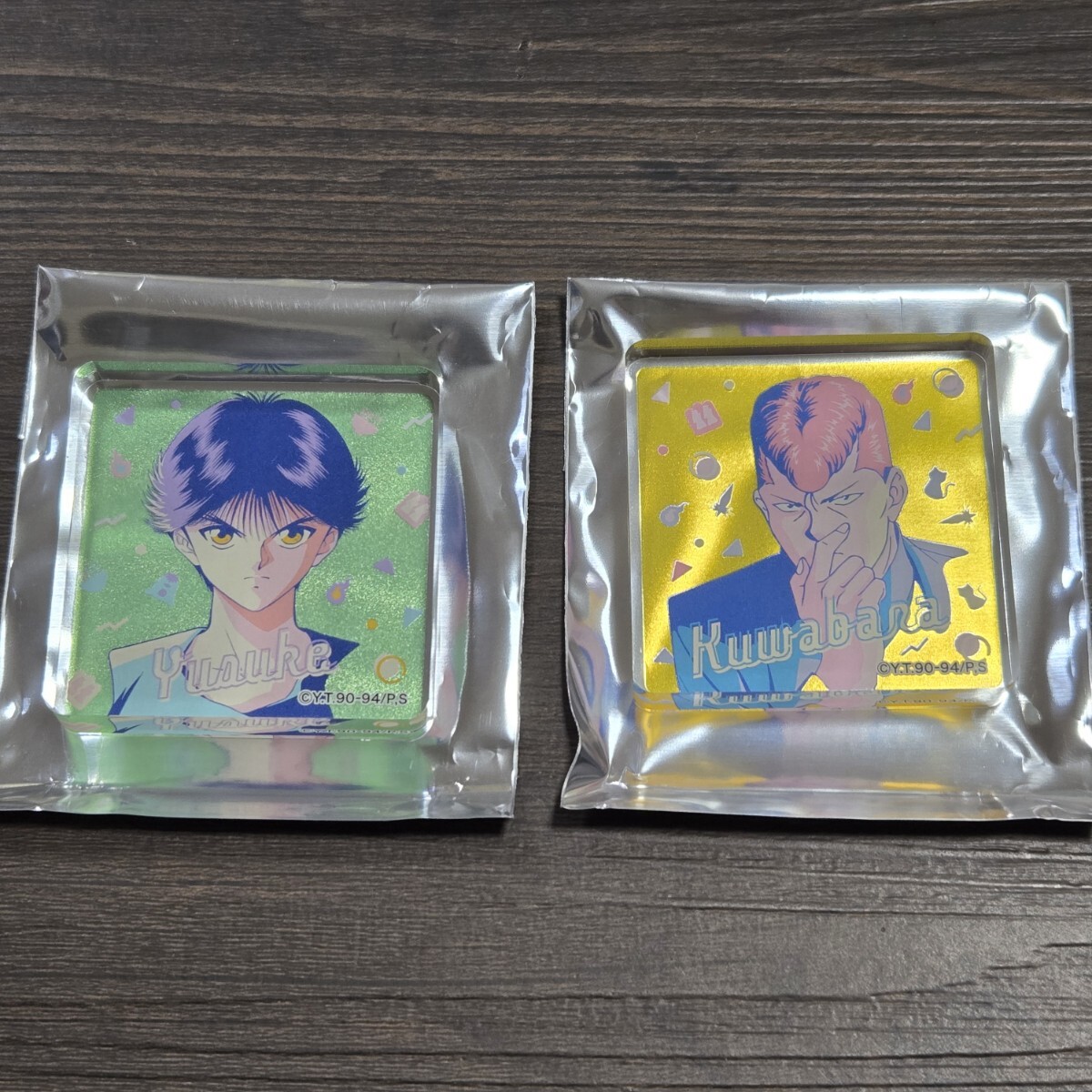 .*.* белый документ Yu Yu Hakusho ANIQUE акрил блок .... тутовик . мир подлинный 2 позиций комплект 