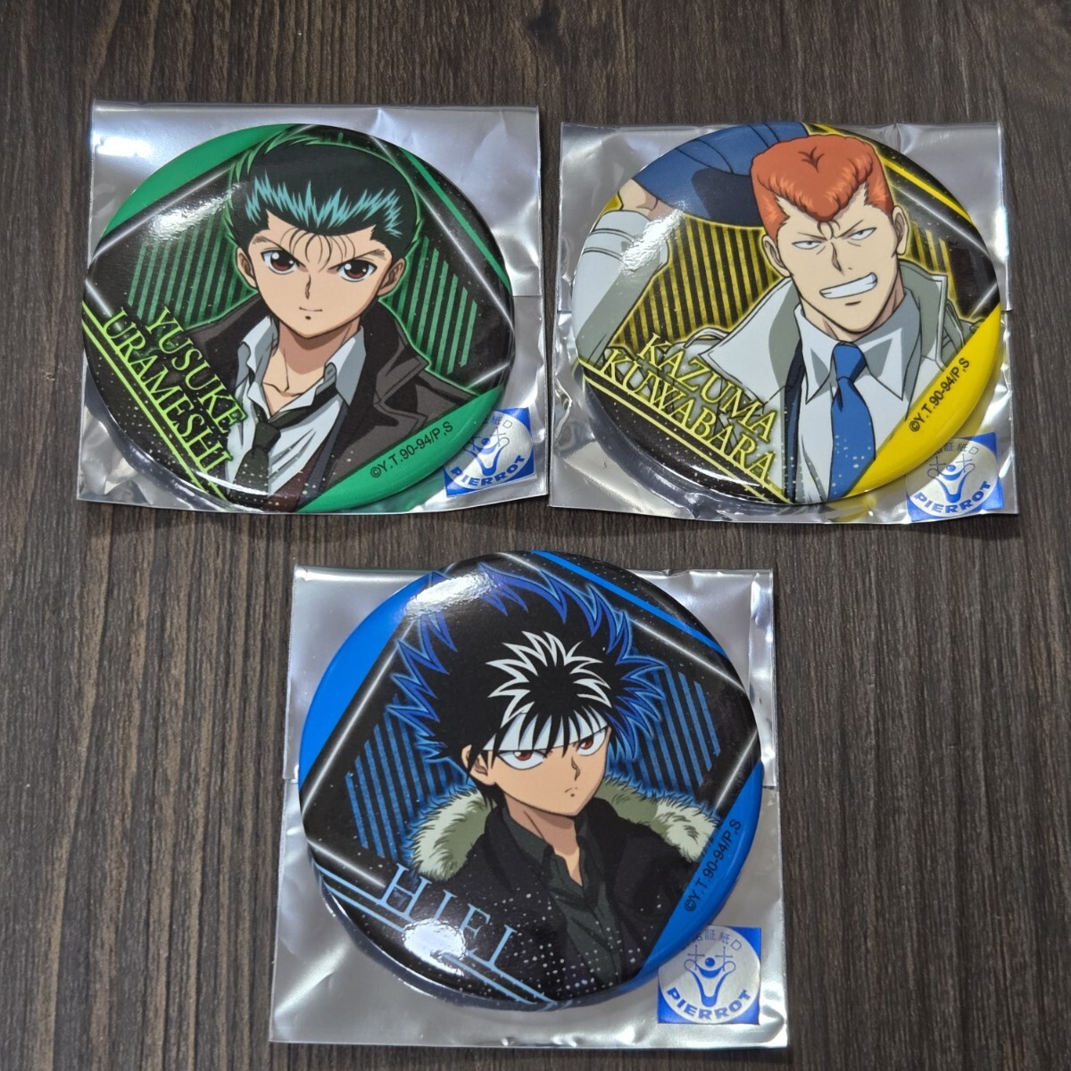 .*.* белый документ Yu Yu Hakusho средний вне . индустрия ..-... жестяная банка значок .... тутовик . мир подлинный ..3 позиций комплект .*.* белый документ Yu Yu Hakusho средний вне . индустрия ..-... жестяная банка значок .... тутовик . мир подлинный ..3 позиций комплект