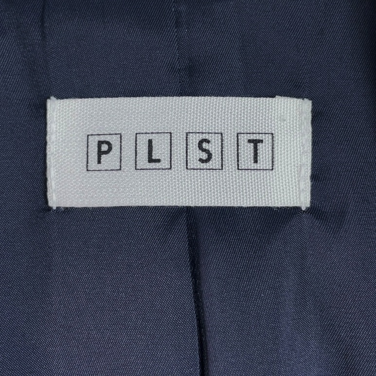 美品 PLST プラステ ストレッチ セットアップ スーツ ノーカラー 美品 PLST プラステ ストレッチ セットアップ スーツ ノーカラー