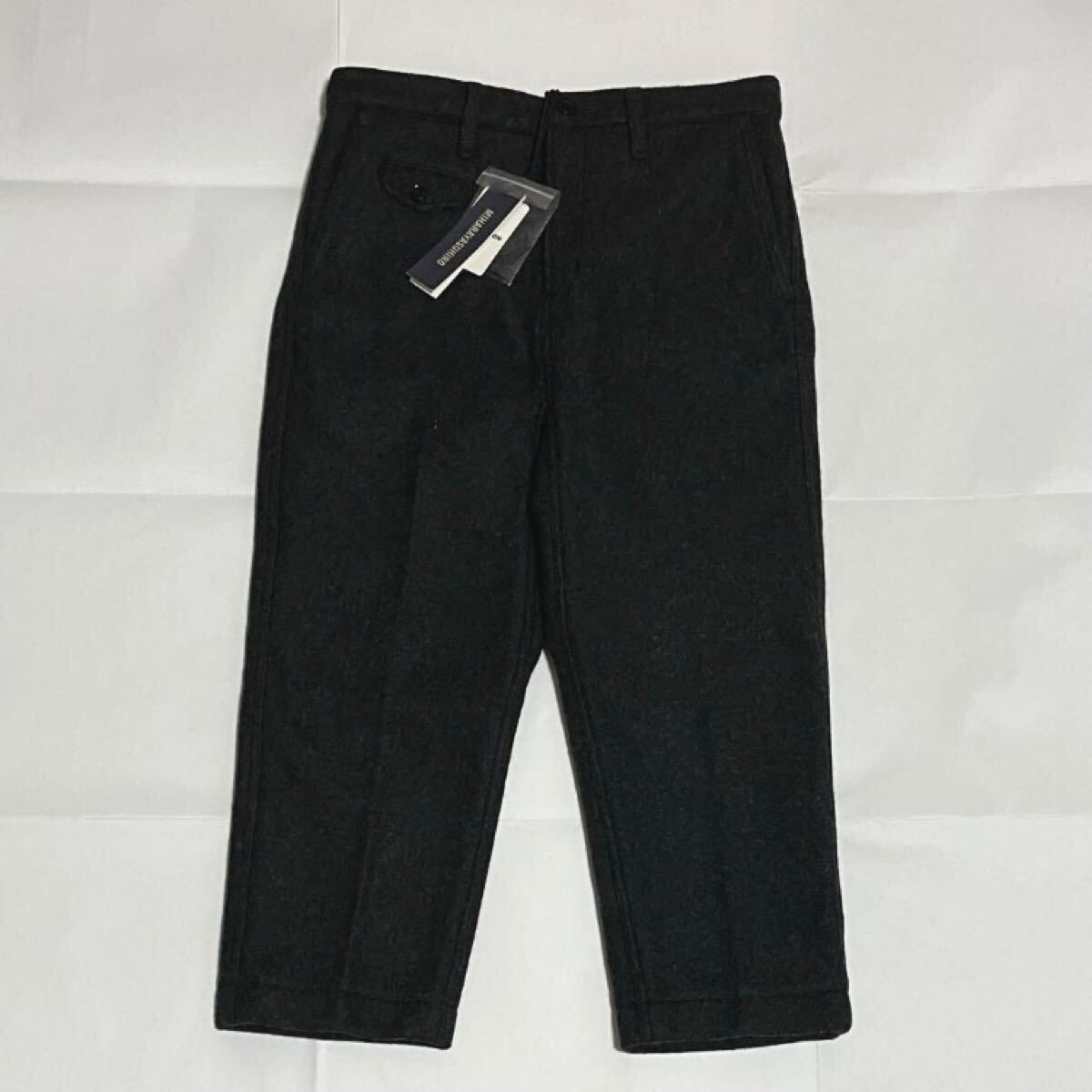 新品】MIHARA YASUHIRO ミハラヤスヒロ スラックス ウールパンツ 新品】MIHARA YASUHIRO ミハラヤスヒロ スラックス ウールパンツ