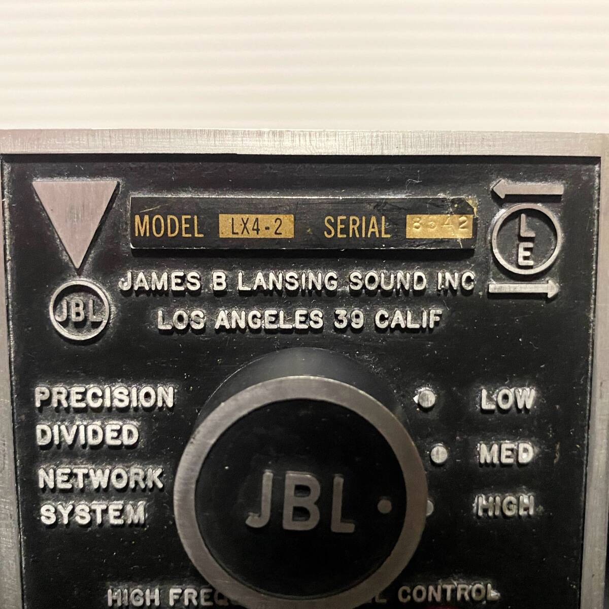 JBL LX4-2 8Ω ネットワーク レストア済み LE10 LE20 組み合わせ JBL LX4-2 8Ω ネットワーク レストア済み LE10 LE20 組み合わせ
