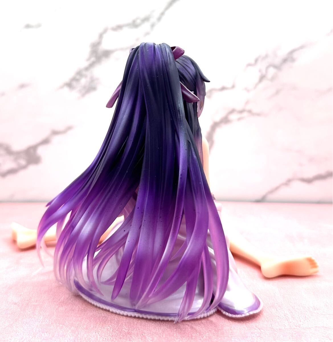 デート・ア・ライブV ☆Desktop フィギュア 夜刀神十香 ナイトウェアver リペイントフィギュア 透け リメイク 美少女 パジャマ_画像7