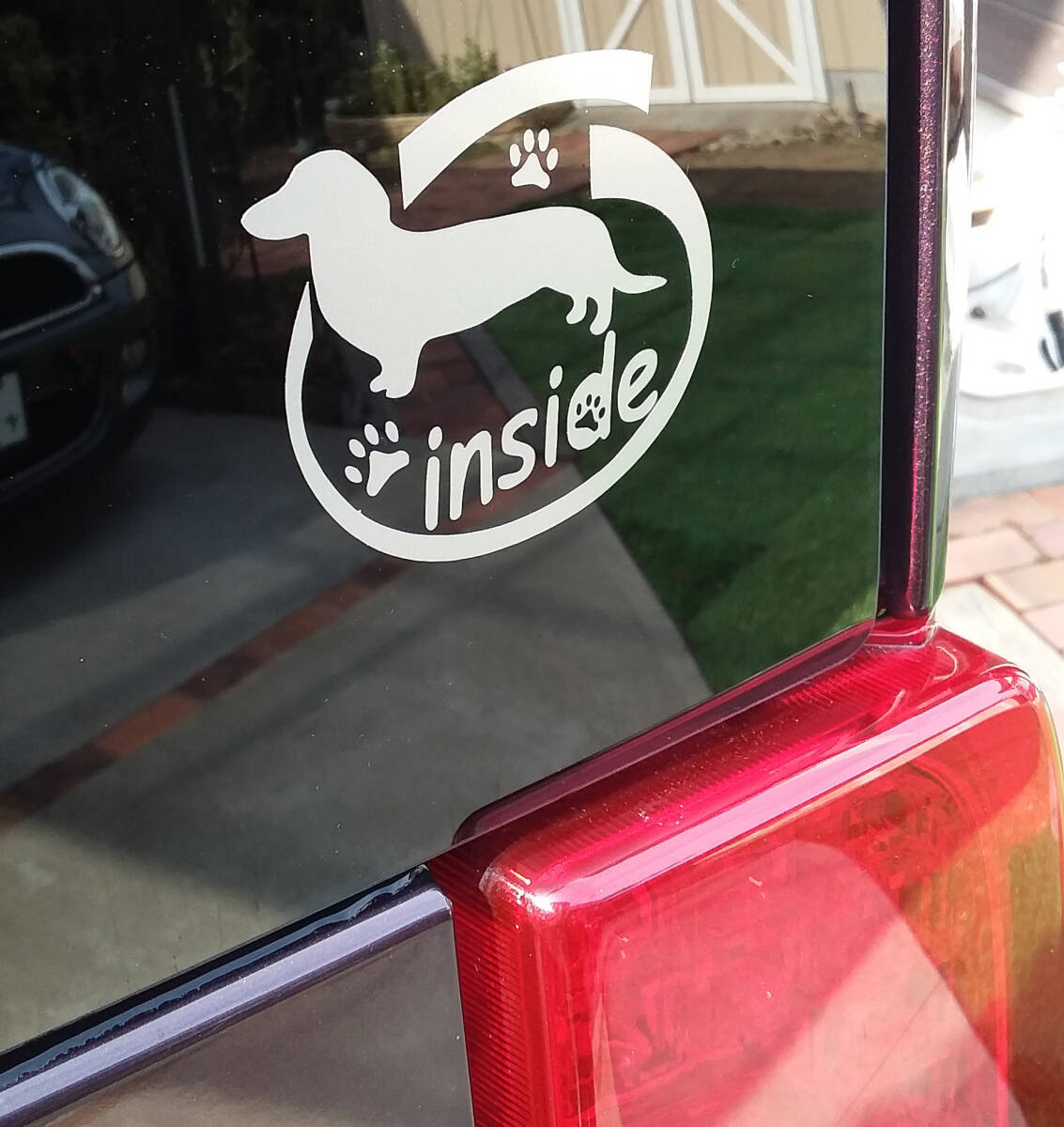 DOG IN CAR　ステッカー　ゴールデンレトリバー 　