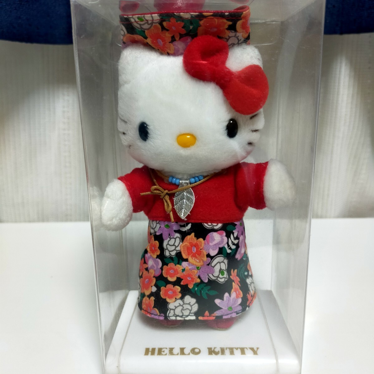希少 sanrio サンリオ ハローキティ ポイントドール 非売品 ヴィンテージ ぬいぐるみ マンスリードール フィギュア 7